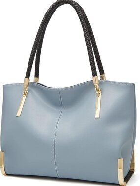 Spacious Tote Handbag for Women | Stylish Minimalist Shoulder Purse & Top-Handle